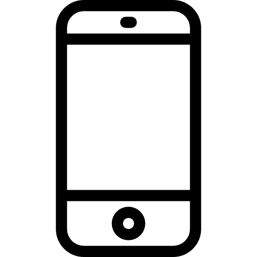 Smartphone mobile phone touch screen technology icon