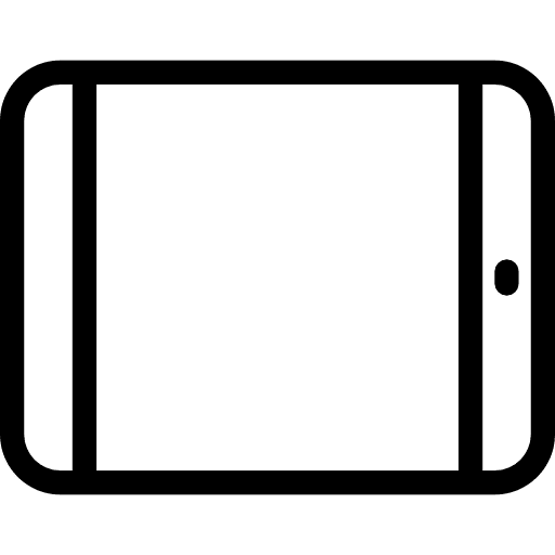 Tablet technology electronic multimedia icon