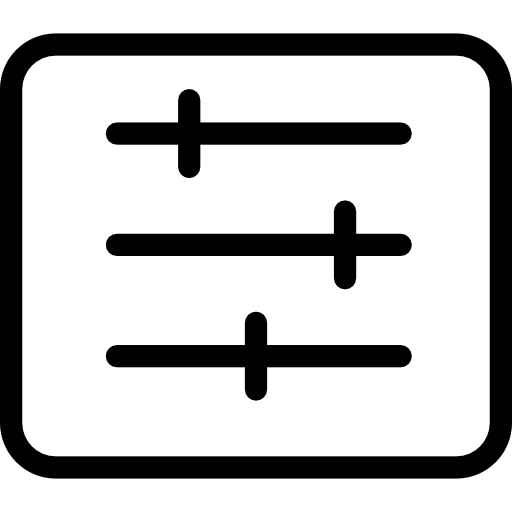 Levels adjustment adjust levels icon