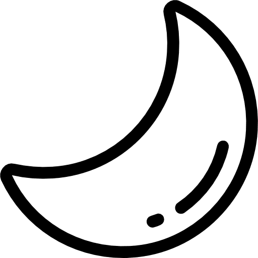 Moon moon phases moon phase half moon icon