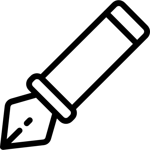 Pen pen interface tools and utensils icon