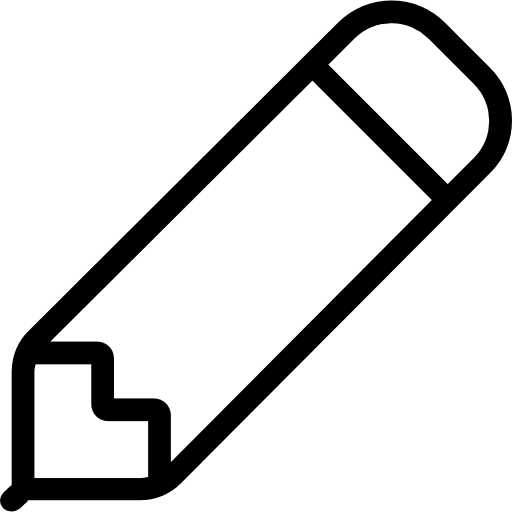 Pencil pencil draw tools and utensils icon