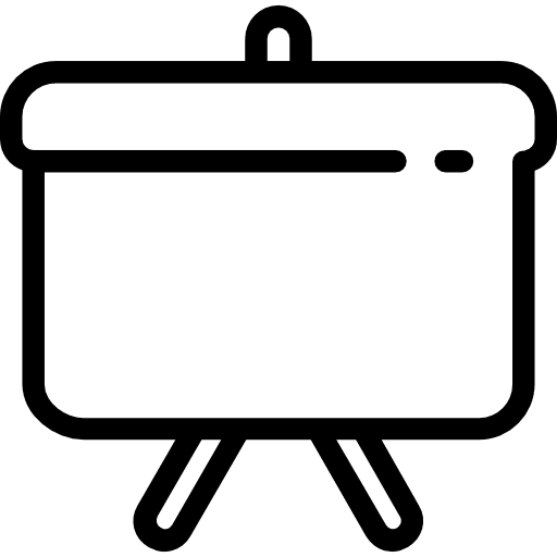 Presentation finances statistics chart icon