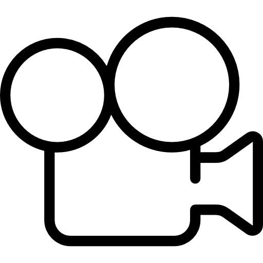 Video camera video cameras technology film icon