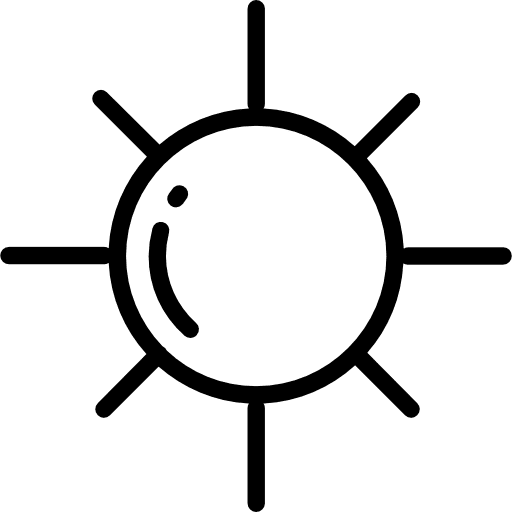 Sun nature weather sunny icon