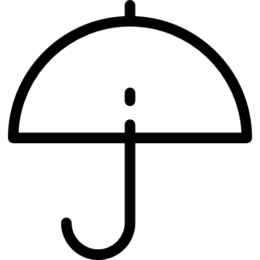Umbrella rainy umbrellas rain icon