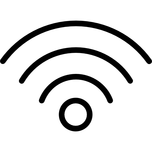 Wifi multimedia wireless internet icon