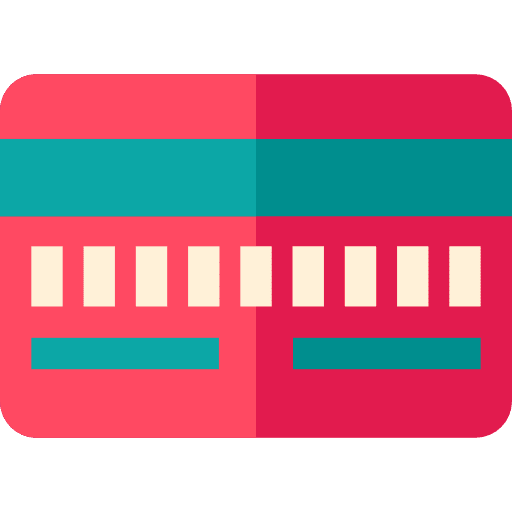 Credit card credit payment card icon