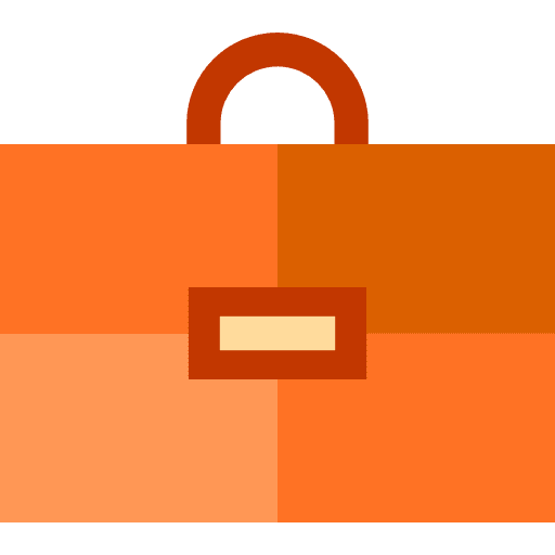 Briefcase suitcase bag briefcase icon