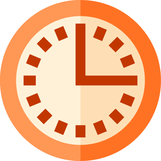 Clock tools and utensils time watch icon