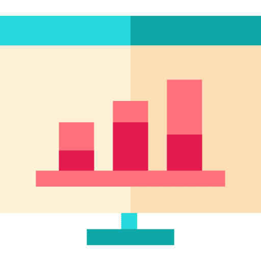 Presentation presentation financial business icon