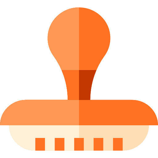 Stamp rubber stamp business stamp icon