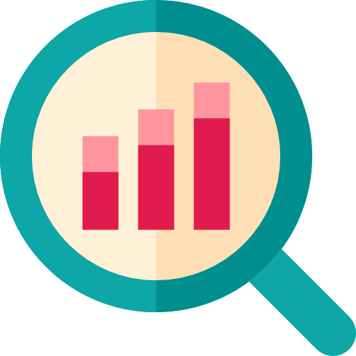 Statistics stats graphic graph icon