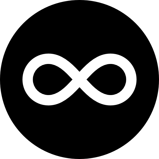 Infinity shapes shapes and symbols signs icon