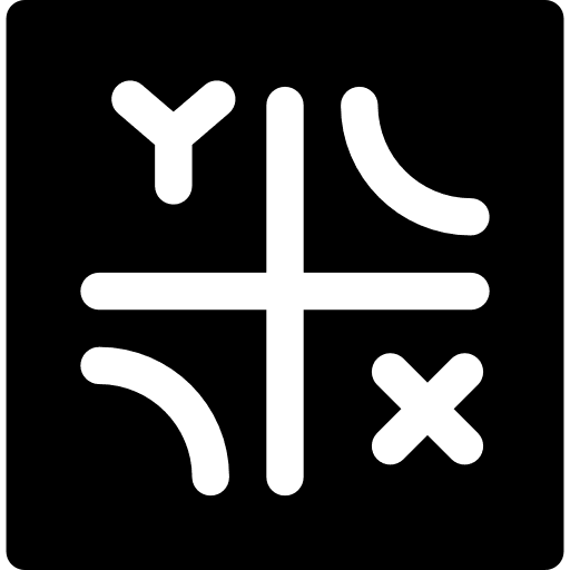 Axis axis mathematics maths icon