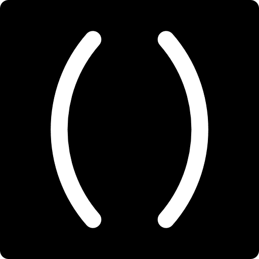 Parenthesis symbols symbol parenthesis icon