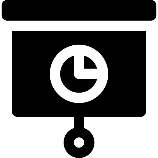 Panel graphic statistics seo and web icon