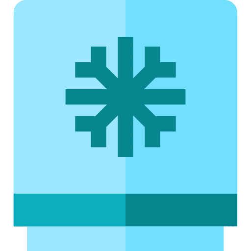 Freezer freezer cooler freeze icon