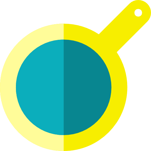 Pan fire hot cooking icon
