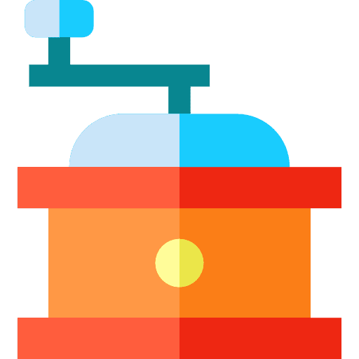 Coffee grinder grinder food kitchenware icon