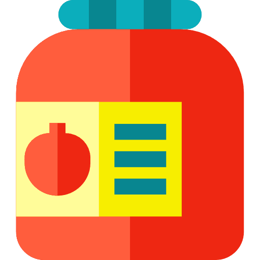 Conserve jar conserve food and restaurant icon