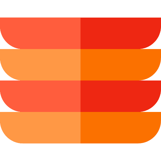 Dishes food bowls furniture and household icon