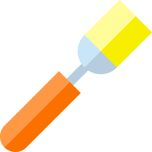 Brush food and restaurant cooking furniture and household icon