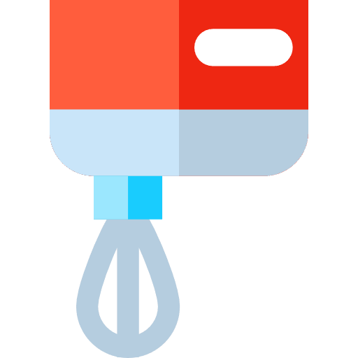 Mixer tools and utensils furniture and household kitchenware icon