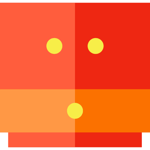 Cabinet furniture and household cabinet kitchen icon