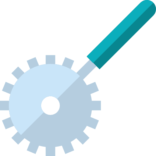 Pizza cutter cutlery tools and utensils pizza cutter icon