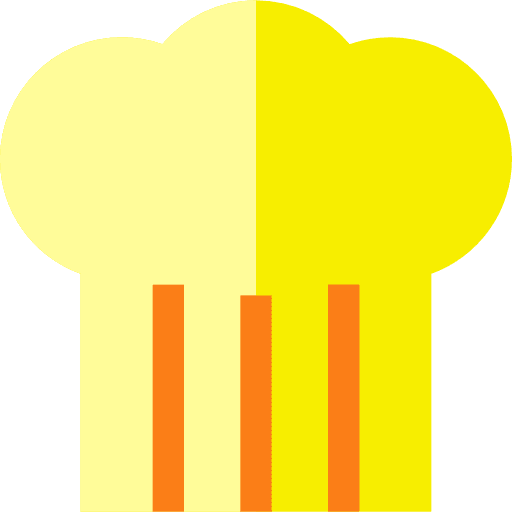 Chef cooking furniture and household cooker icon