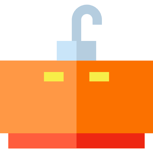 Tap water droplet tap icon