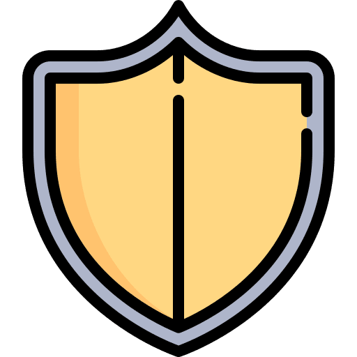 Defense security secure weapons icon