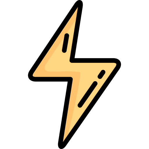 Lightnings electric lightnings flash icon