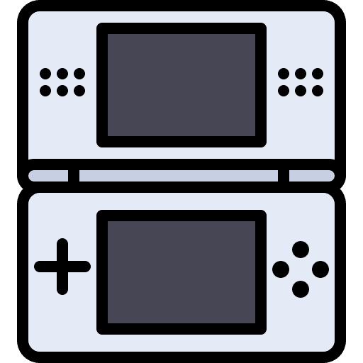 Game console gamer portable game console icon