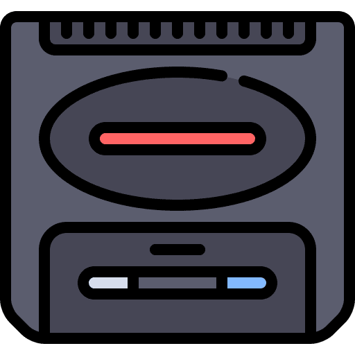 Game console technology gamer video game icon