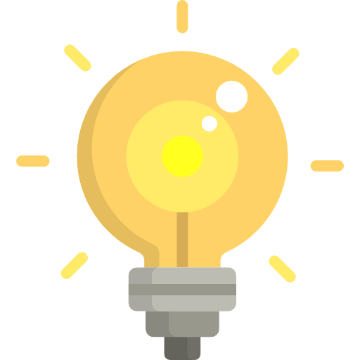 Light bulb technology light bulb electricity icon