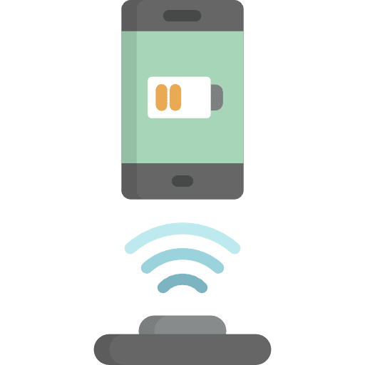 Charging ecology and environment wireless mobile phone icon