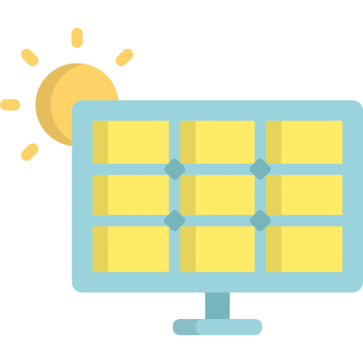 Solar energy technology renewable energy solar energy icon