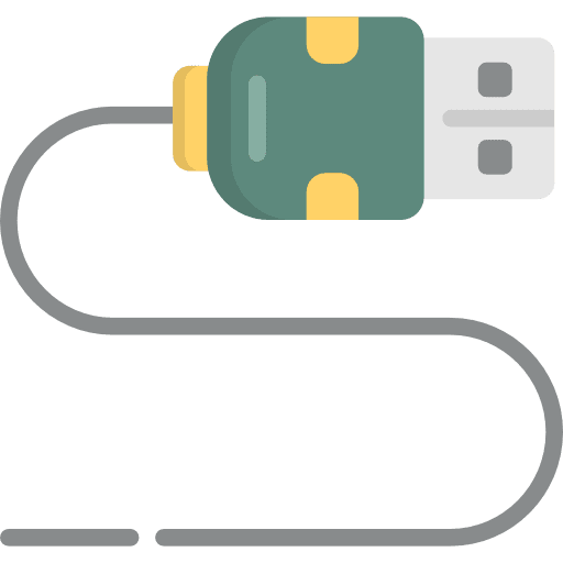 Usb cable usb technology cable icon