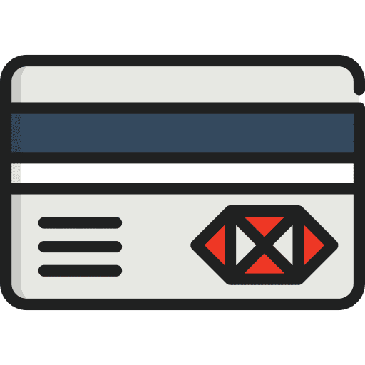Hsbc money card business and finance payment method icon