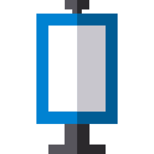 Annoucer signaling architecture and city advertising icon