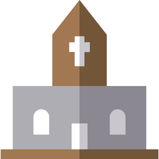 Church monuments easter landmark icon
