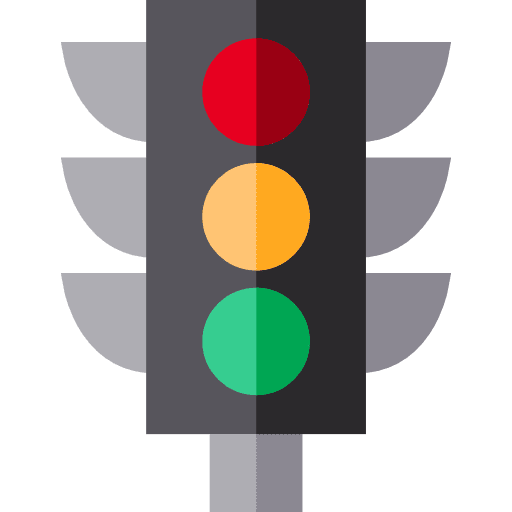 Traffic lights stop signal traffic lights transportation icon