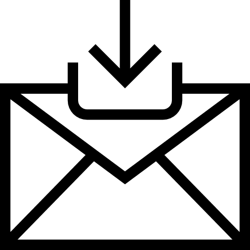 Email envelope mails interface icon