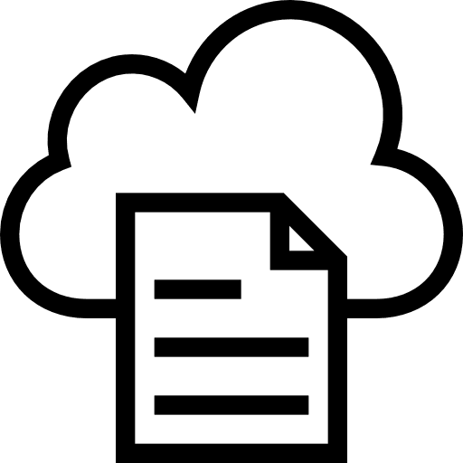 File files and folders interface file icon