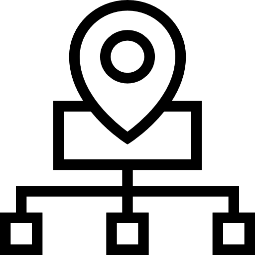 Hierarchical structure organization hierarchical structure hierarchy icon