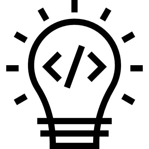 Idea light bulb idea ui icon