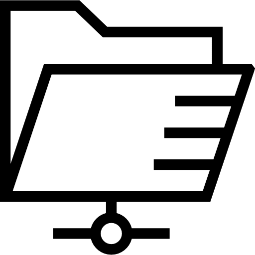 Folder files and folders folder interface icon
