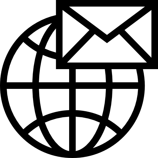 Internet multimedia interface communications icon